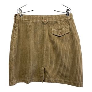 Vintage Eddie Bauer corduroy skirt 12 petite neutral y2k